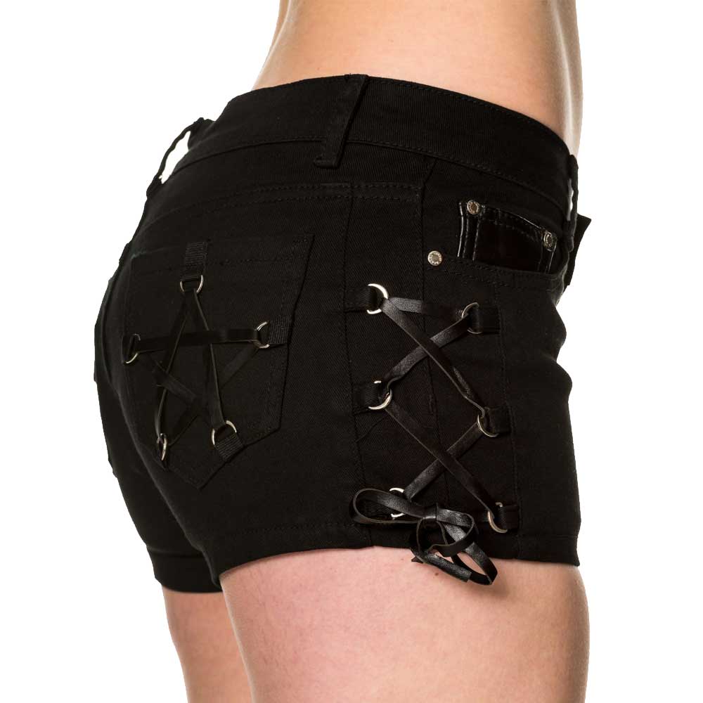 Banned - Wild imagination Korte broek - Zwart